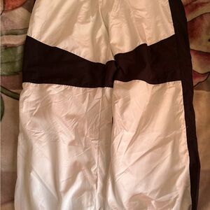 Black and White Track Pants